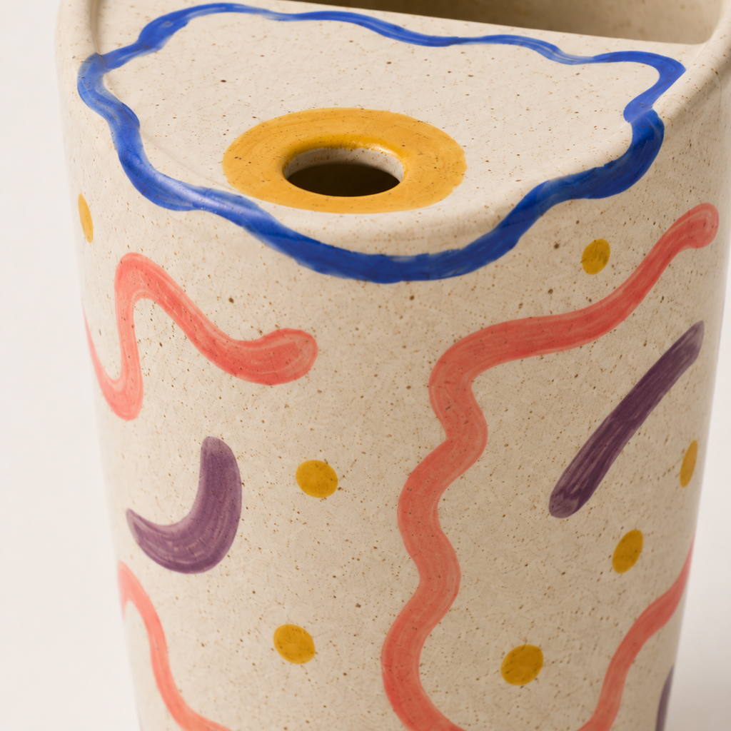 Fried Egg Handmade Ceramic Travel Mug