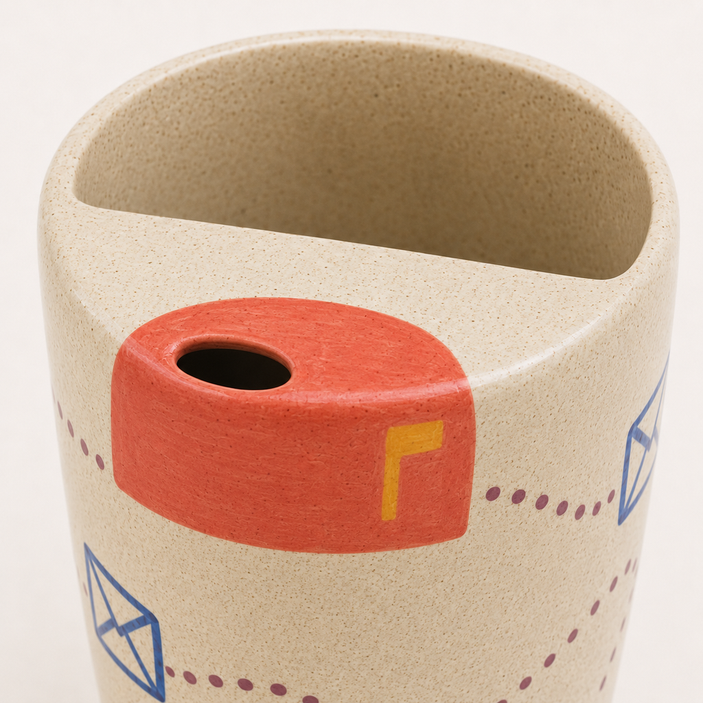 Mailbox Handmade Ceramic Travel Mug