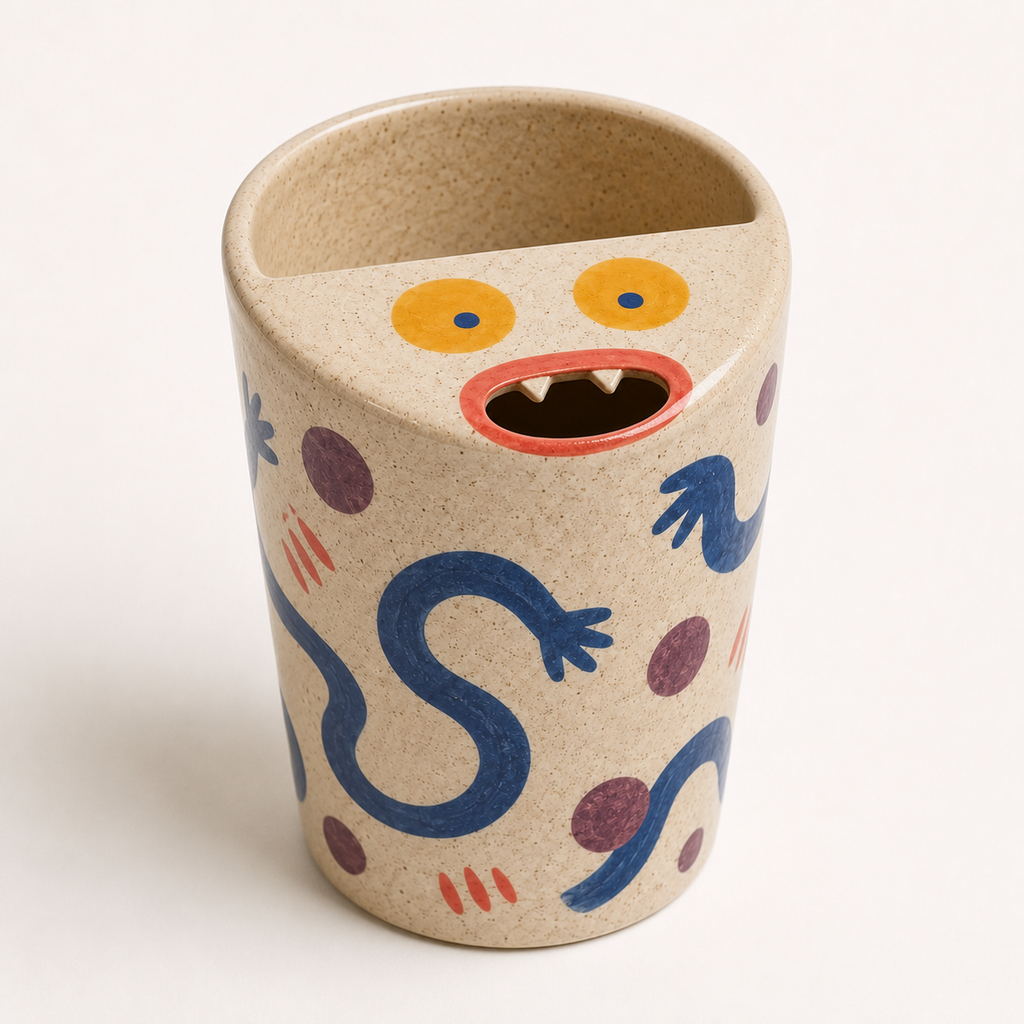 Monster Mouth Handmade Ceramic Travel Mug