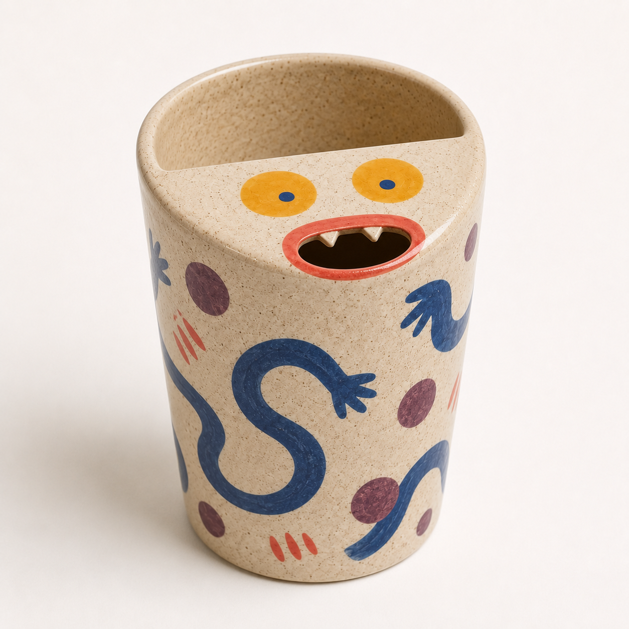 Monster Mouth Handmade Ceramic Travel Mug
