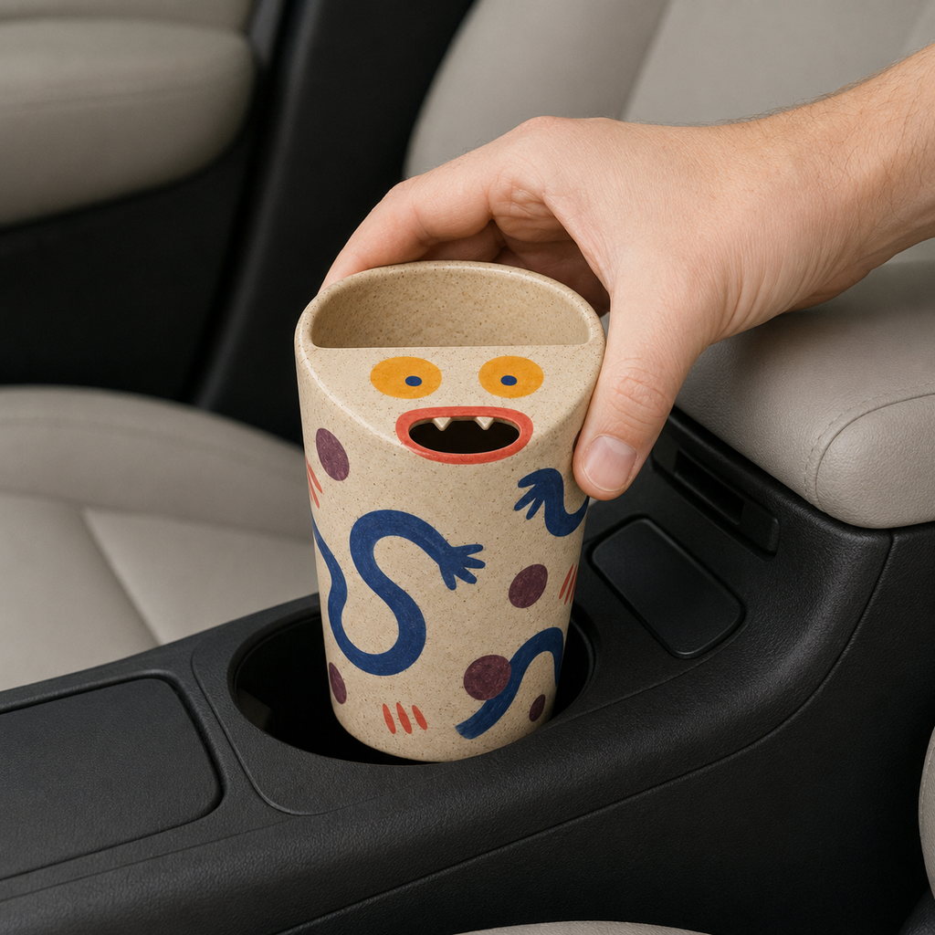 Monster Mouth Handmade Ceramic Travel Mug
