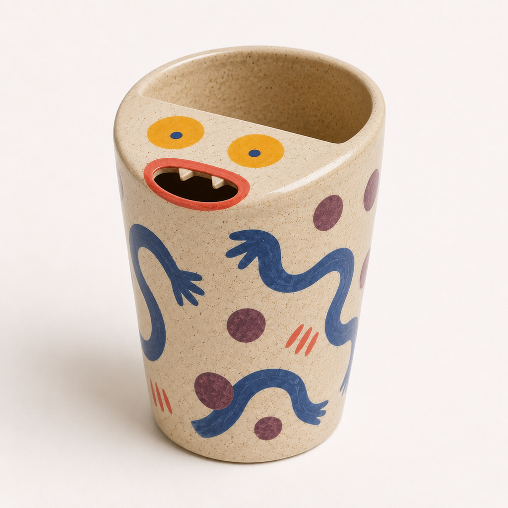 Monster Mouth Handmade Ceramic Travel Mug