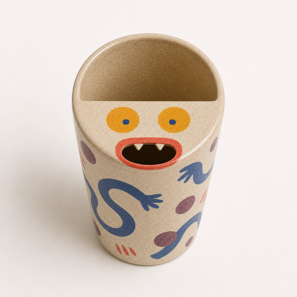 Monster Mouth Handmade Ceramic Travel Mug