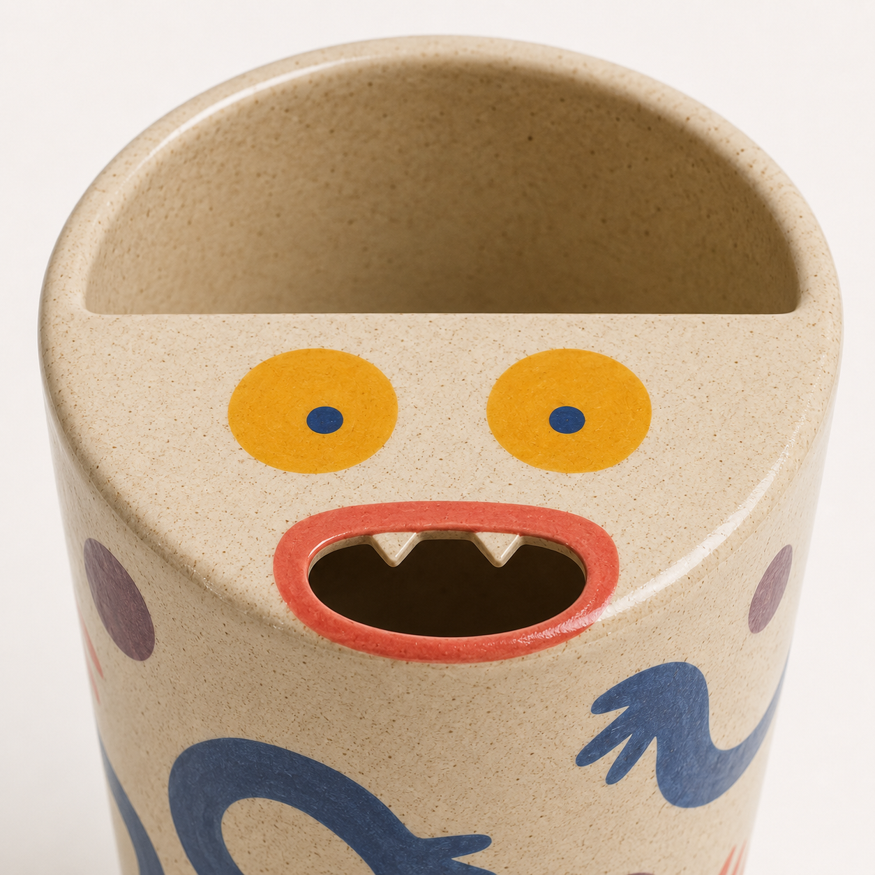 Monster Mouth Handmade Ceramic Travel Mug