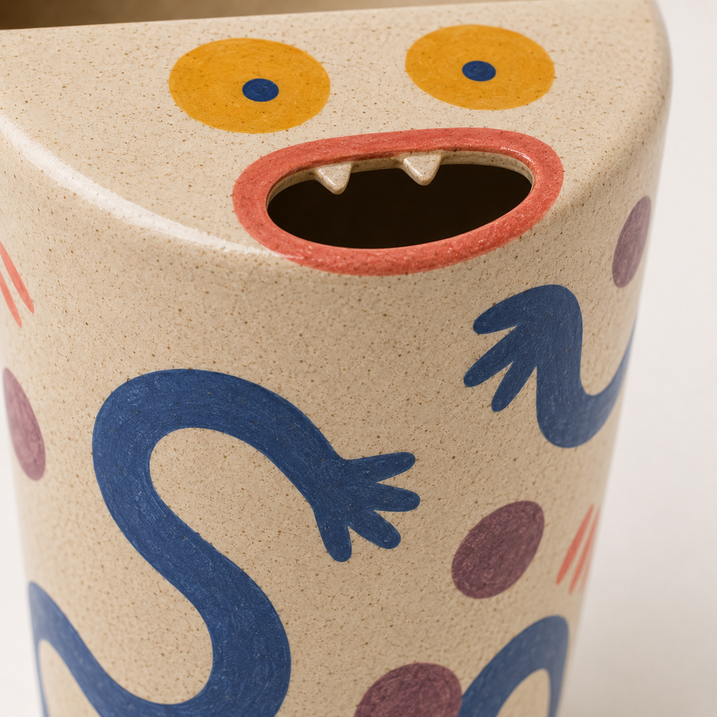 Monster Mouth Handmade Ceramic Travel Mug