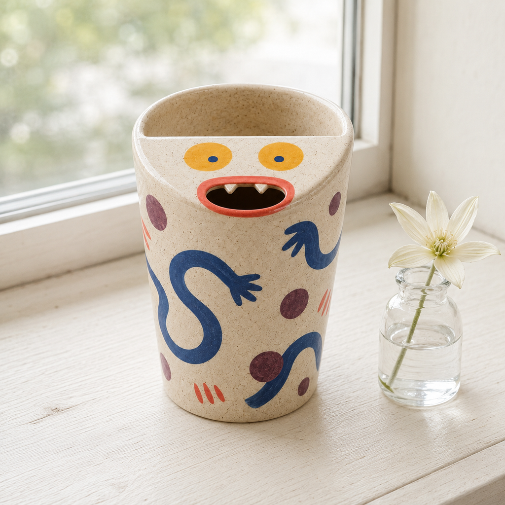 Monster Mouth Handmade Ceramic Travel Mug