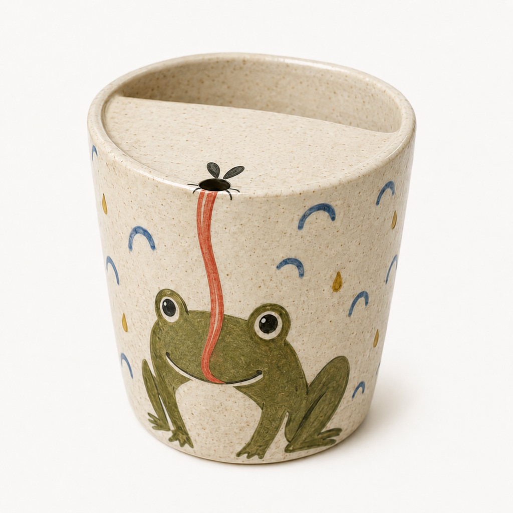 Frog Tongue Handmade Ceramic Travel Mug
