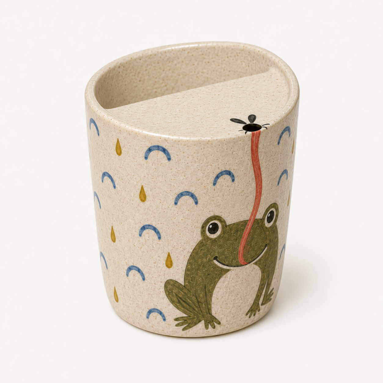 Frog Tongue Handmade Ceramic Travel Mug