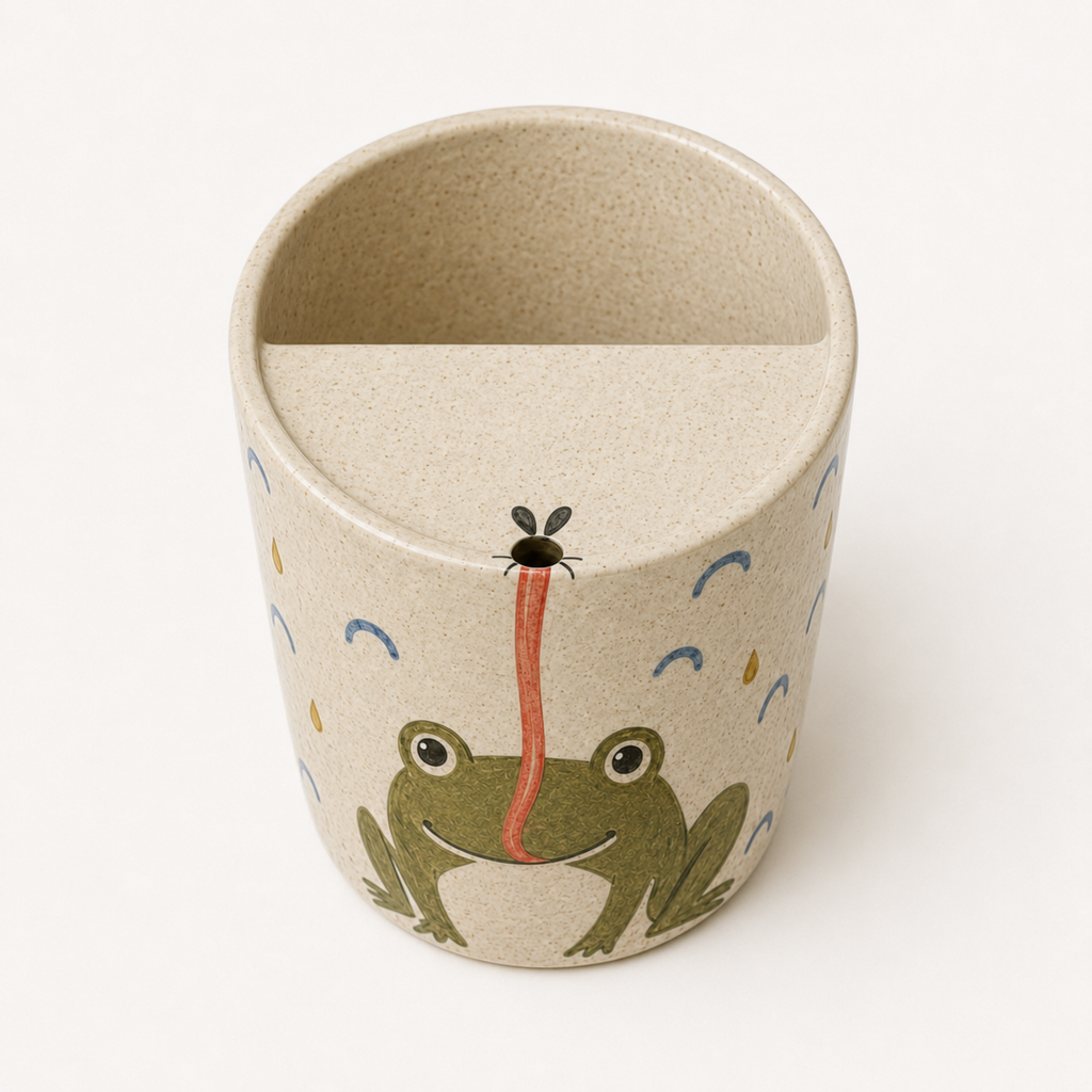 Frog Tongue Handmade Ceramic Travel Mug
