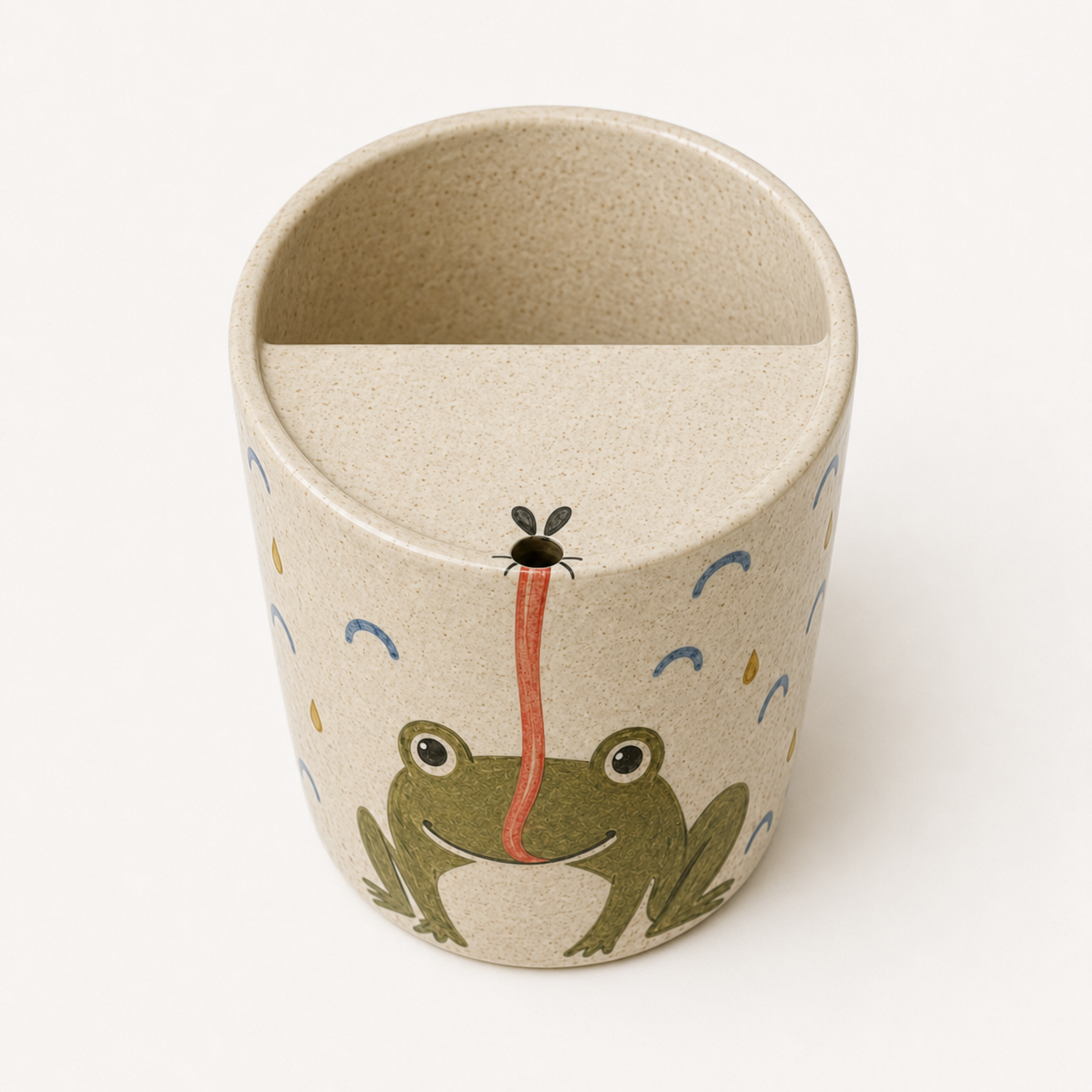 Frog Tongue Handmade Ceramic Travel Mug