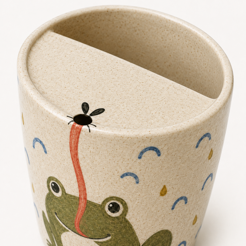 Frog Tongue Handmade Ceramic Travel Mug