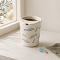 Mediterranean Sardine Ceramic Travel Mug