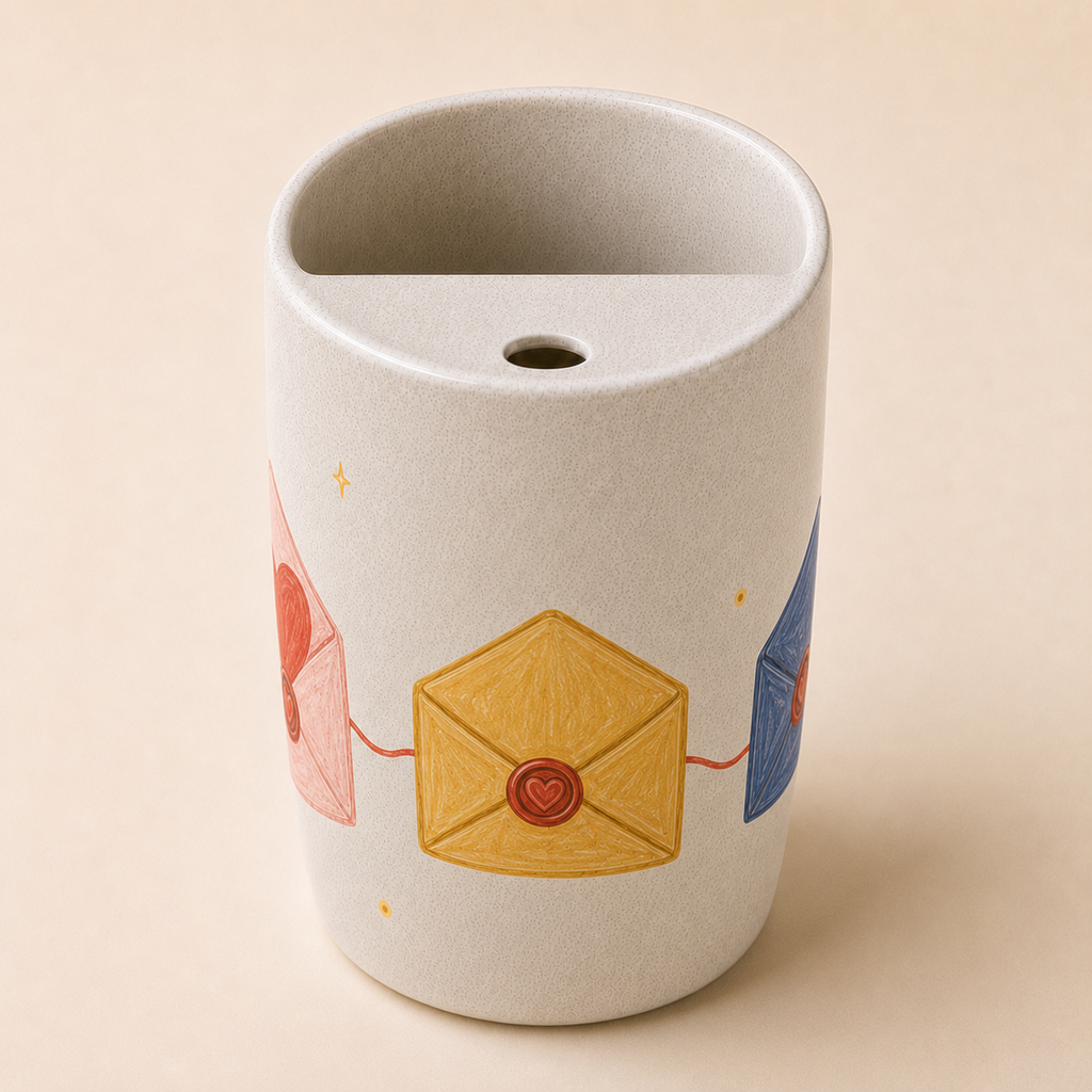Sealed With Love Handmade Ceramic Travel Mug