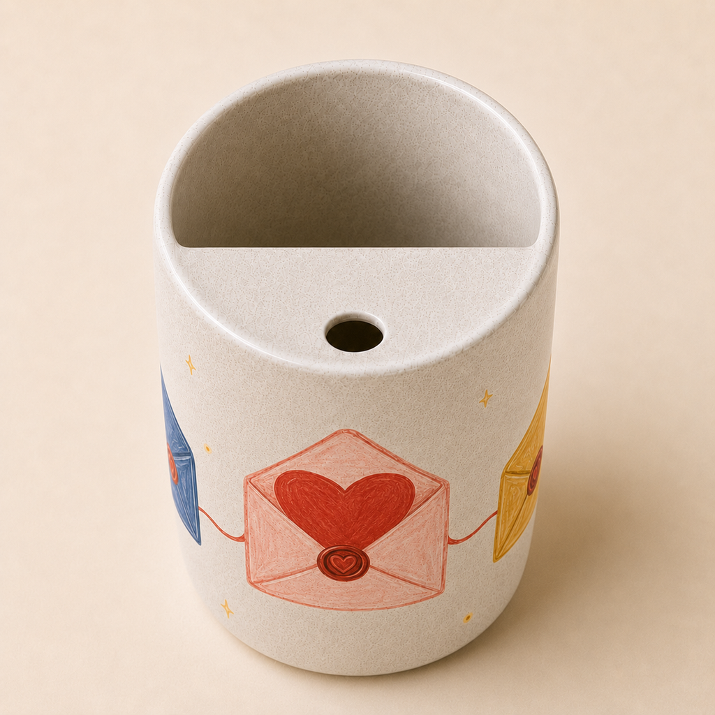 Sealed With Love Handmade Ceramic Travel Mug