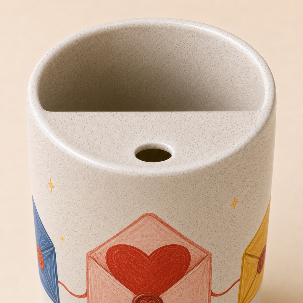 Sealed With Love Handmade Ceramic Travel Mug