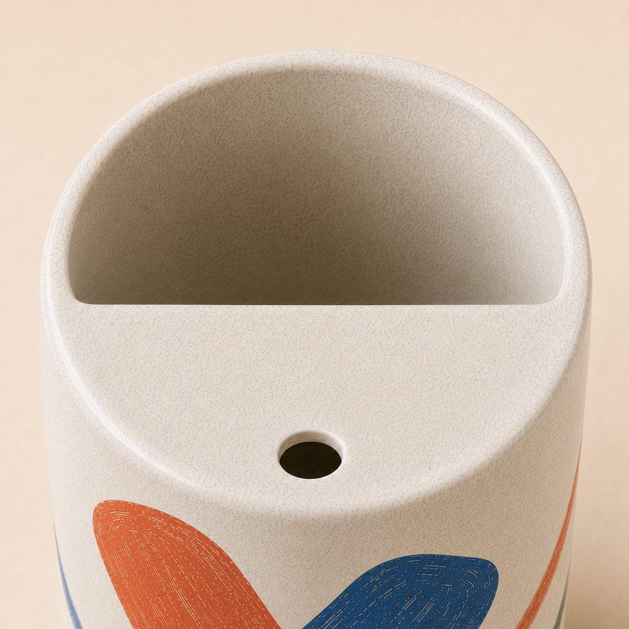 Pickleball Rally Handmade Ceramic Travel Mug