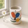 Pickleball Rally Handmade Ceramic Travel Mug