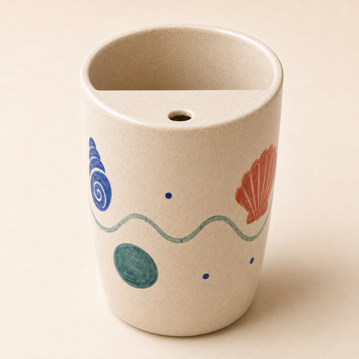Tidepool Treasures Handmade Ceramic Travel Mug