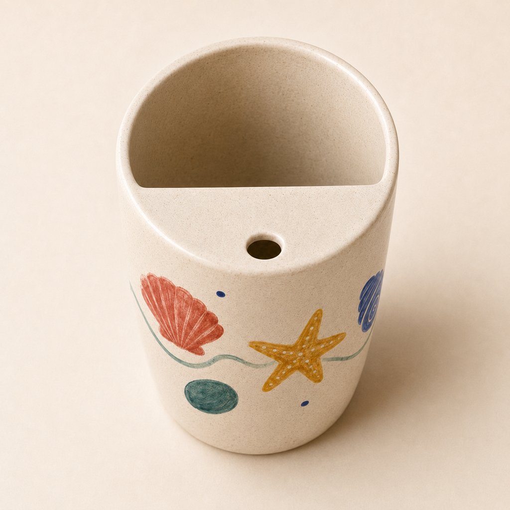 Tidepool Treasures Handmade Ceramic Travel Mug