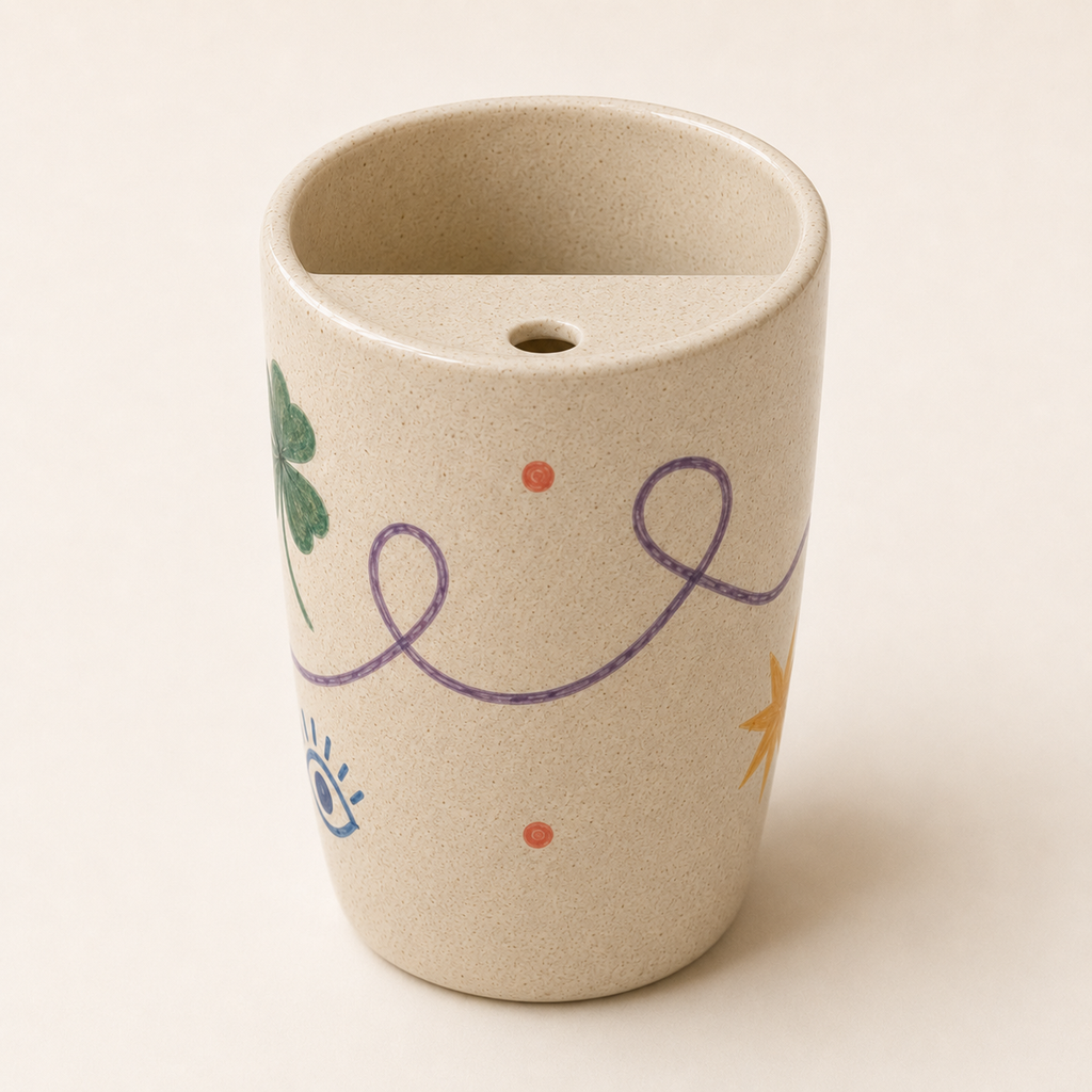 Lucky Little Things Handmade Ceramic Travel Mug