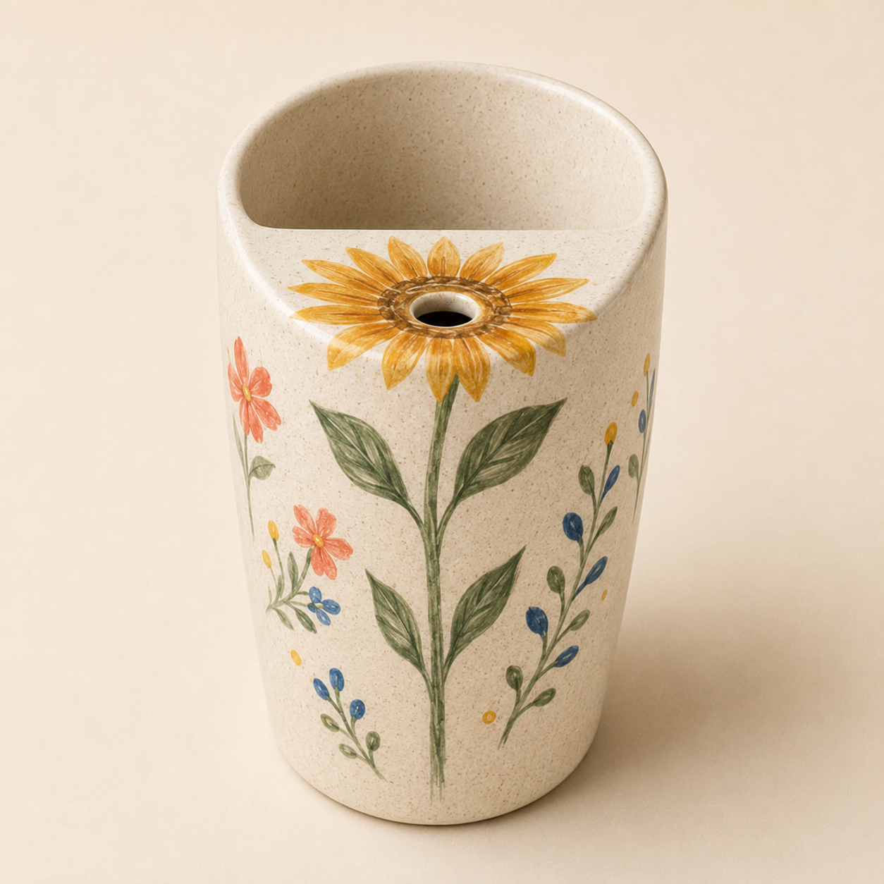 Bloom From Within Ceramic Travel Mug