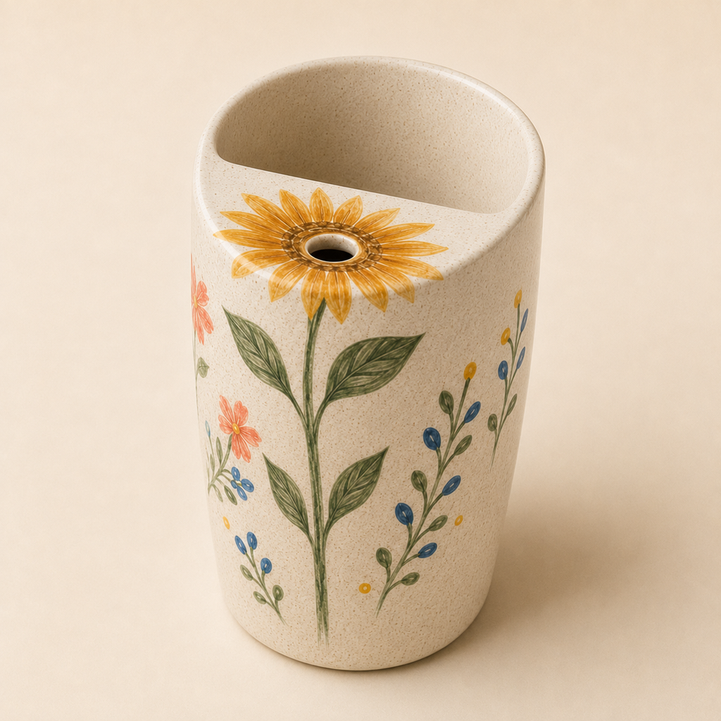 Bloom From Within Ceramic Travel Mug