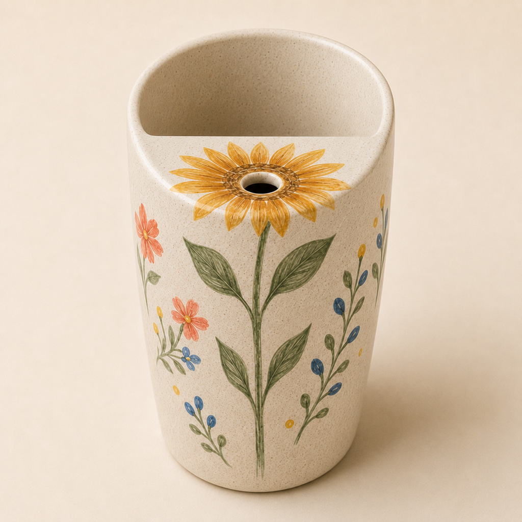 Bloom From Within Ceramic Travel Mug