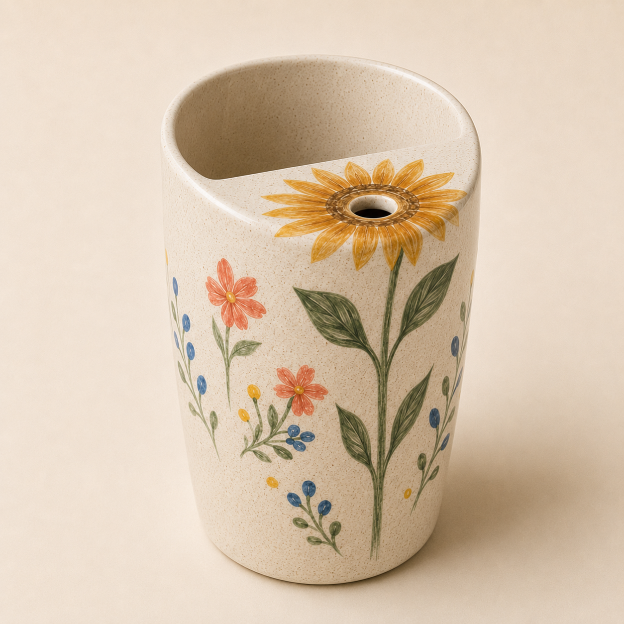 Bloom From Within Ceramic Travel Mug