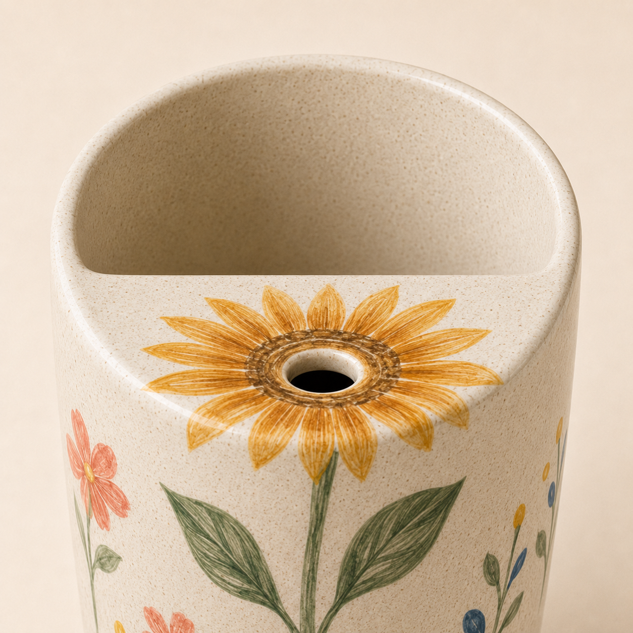 Bloom From Within Ceramic Travel Mug