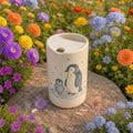 Handmade Penguin Ceramic Mug | Cute Winter Animal Coffee Cup Siporia