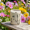 Zen Bamboo Calligraphy Ceramic Mug Set | Handmade Japanese Tea & Coffee Cups Siporia