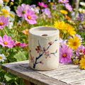Sakura Branch Ceramic Mug Set | Handmade Japanese Cherry Blossom Tea & Coffee Cups Siporia