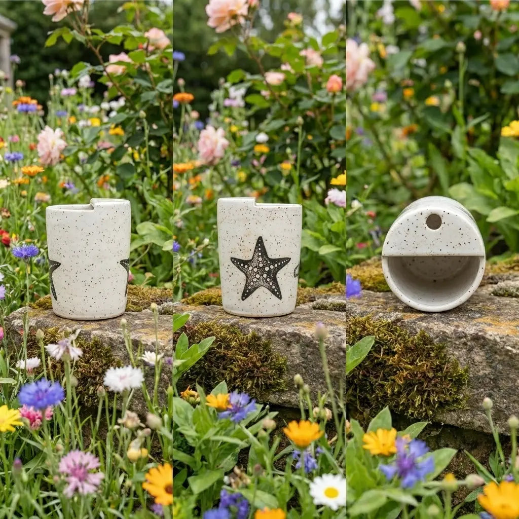 Starfish Ceramic Mug | Handmade Coastal Ocean Coffee & Tea Cup Siporia