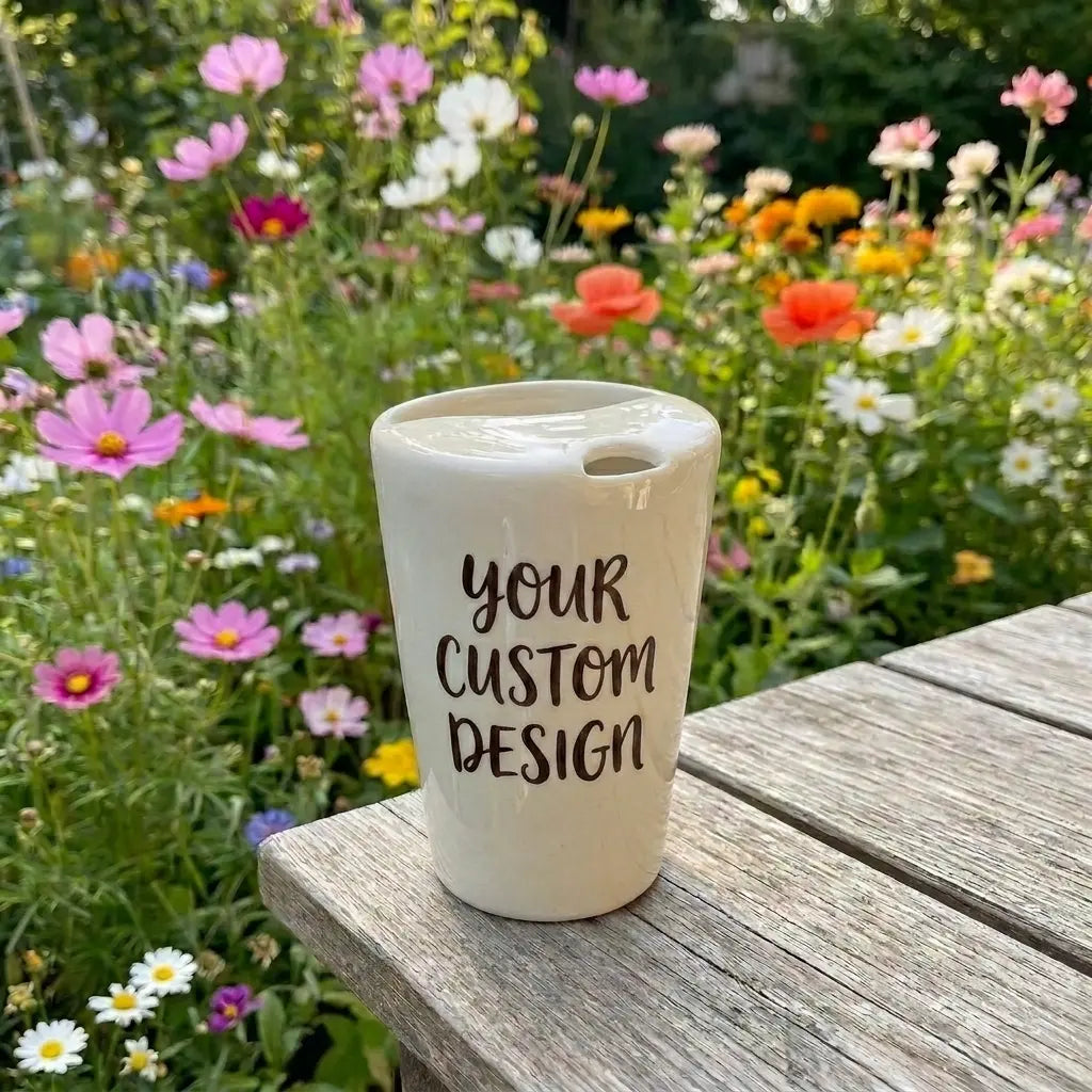 Custom Mom Mug with Name – Personalized Coffee Mug, Heart Design Gift for Mom, Custom Text Cup Siporia